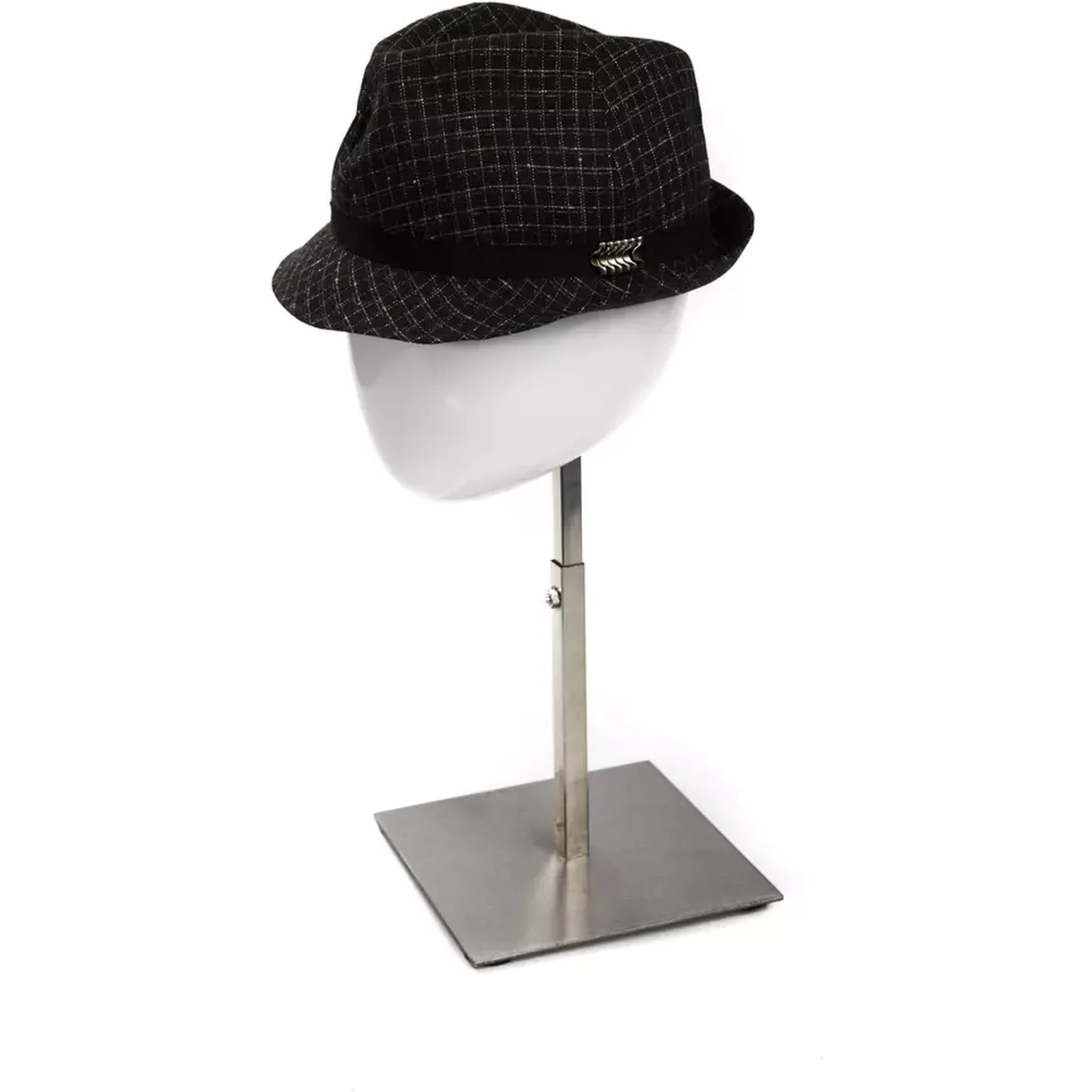 Black Virgin Wool Hat