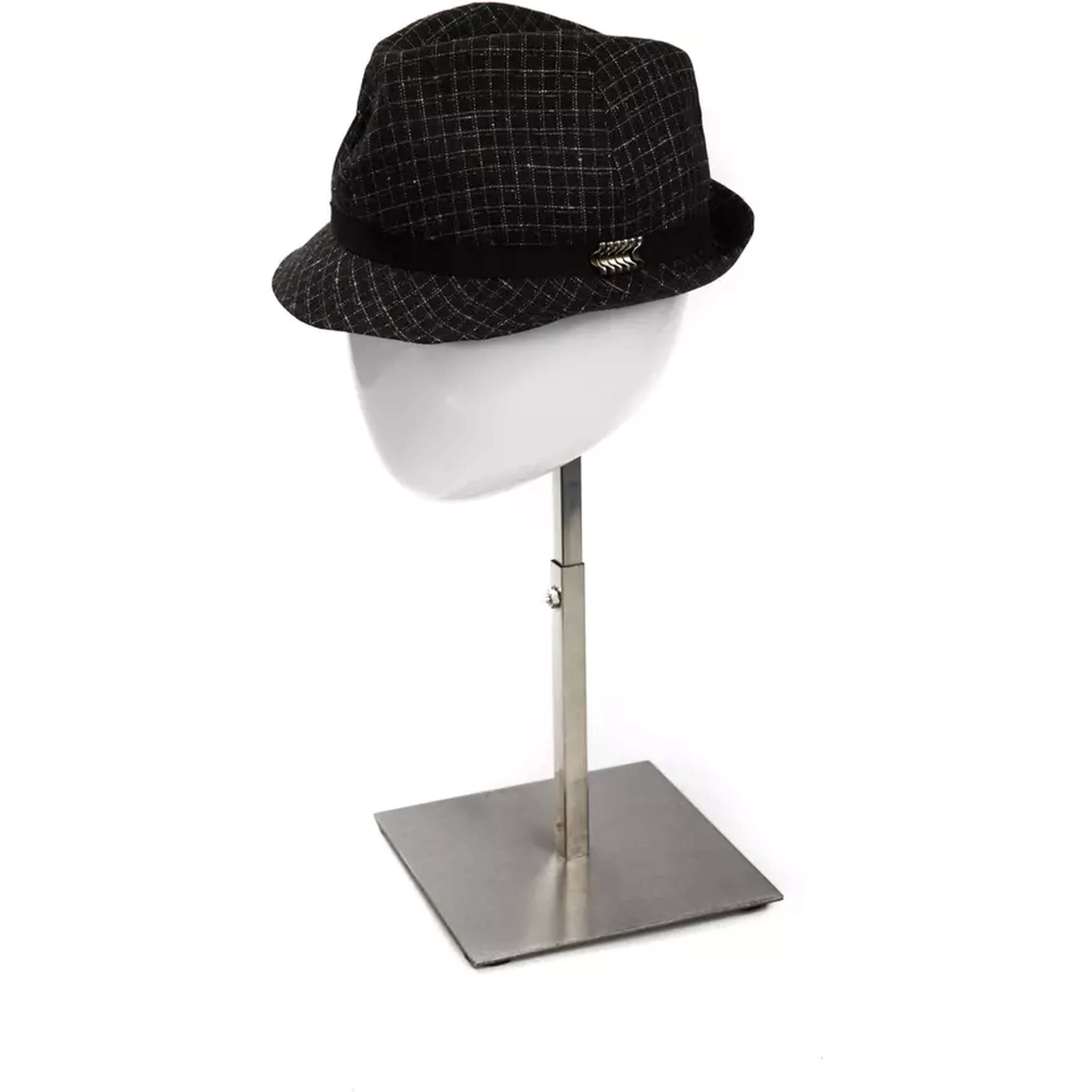 Black Virgin Wool Hat