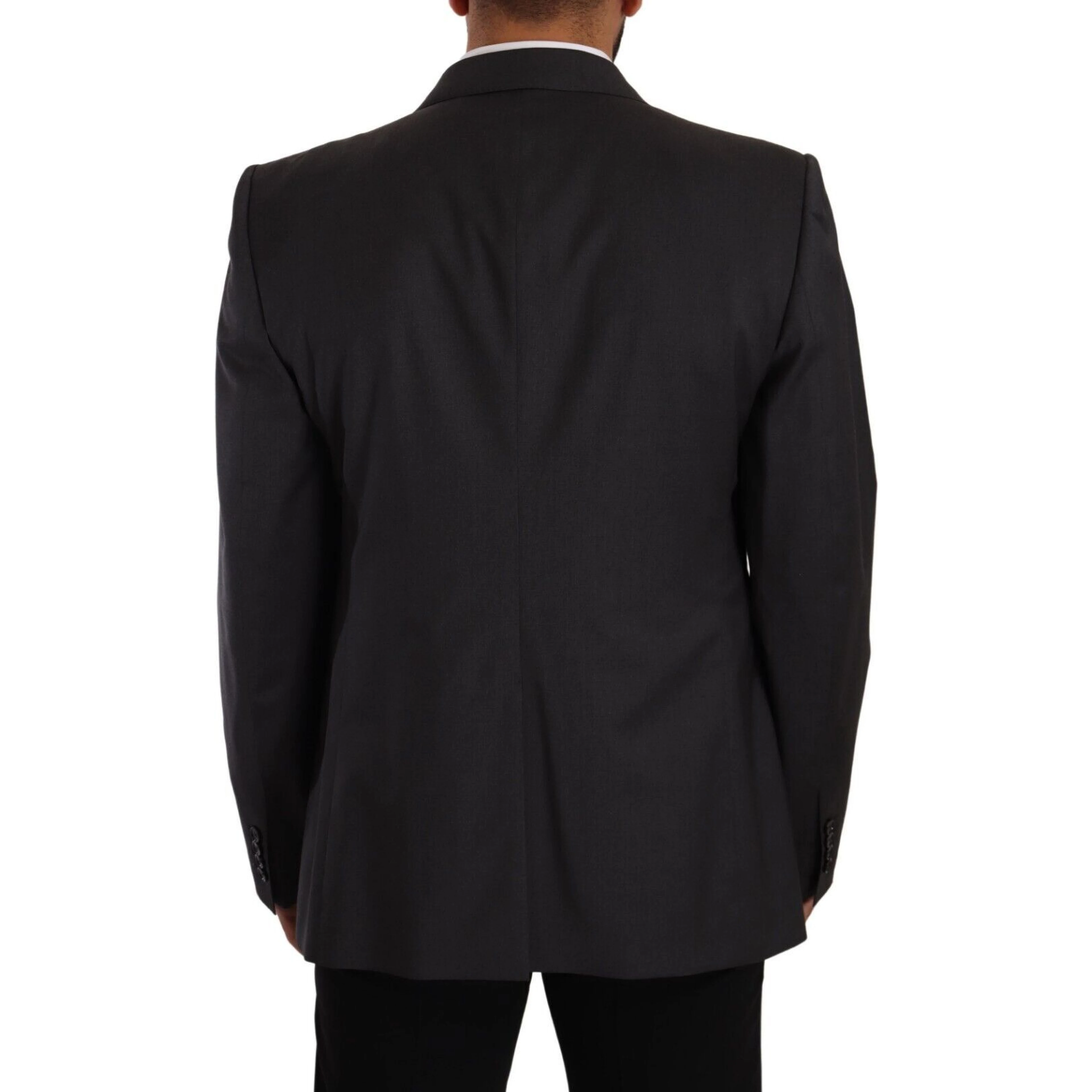 Gray Double Breasted 2 Piece SICILIA Blazer