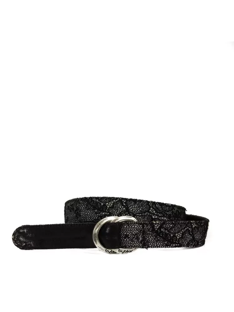 Black Wool Belt