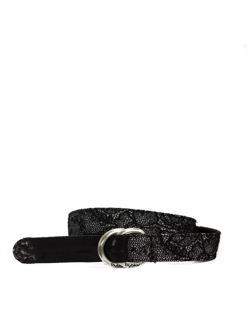 Black Wool Belt