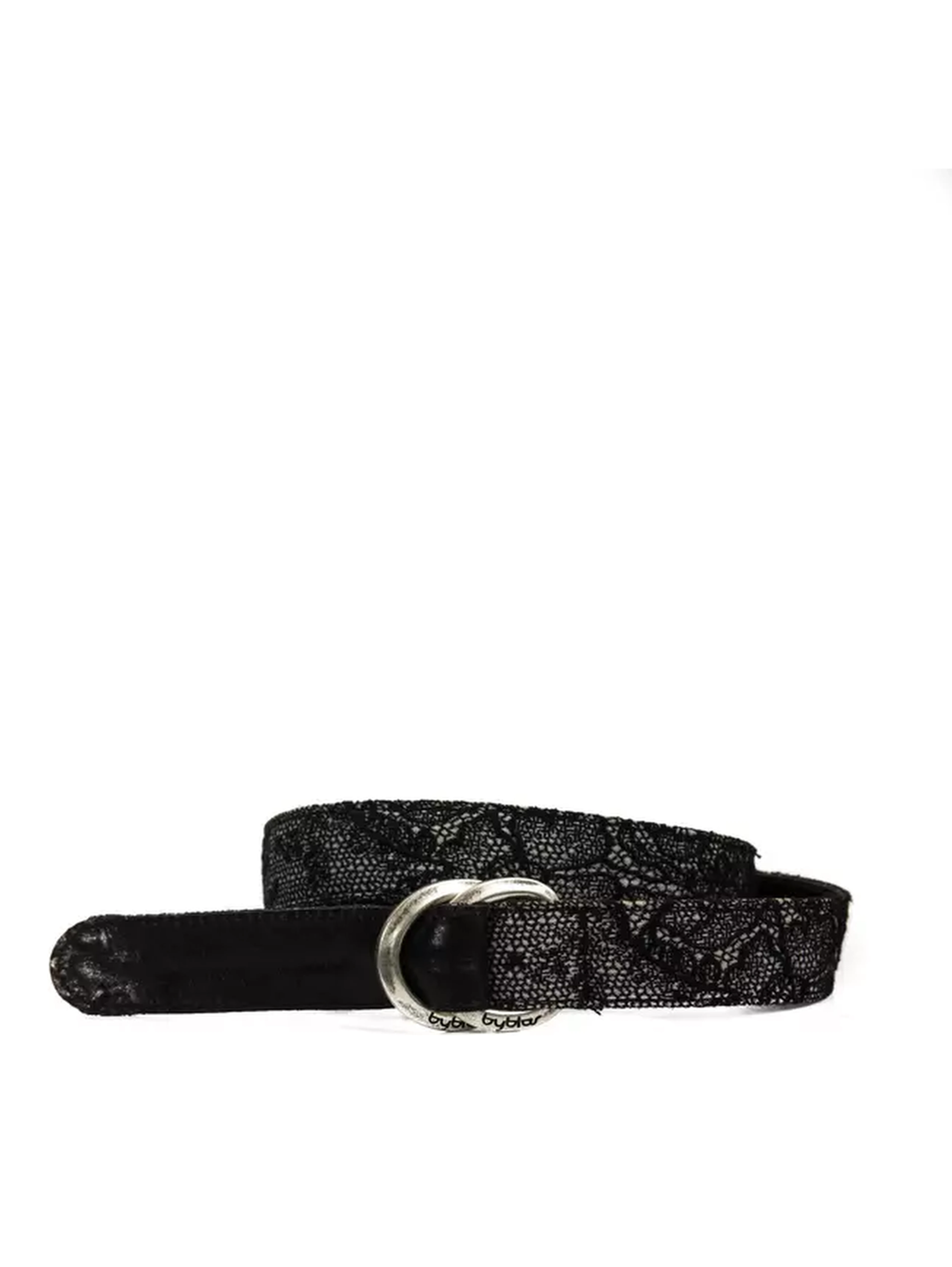 Black Wool Belt