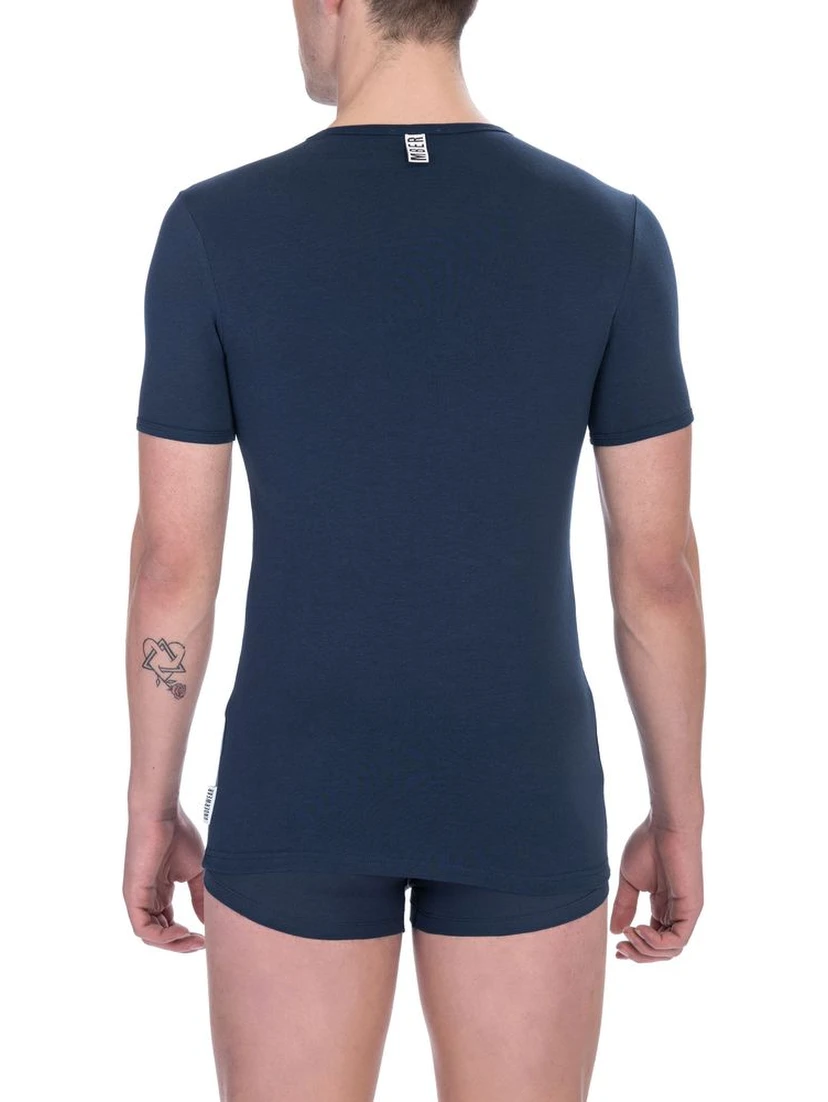 Blue Cotton T-Shirt