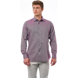 Burgundy Cotton Shirt