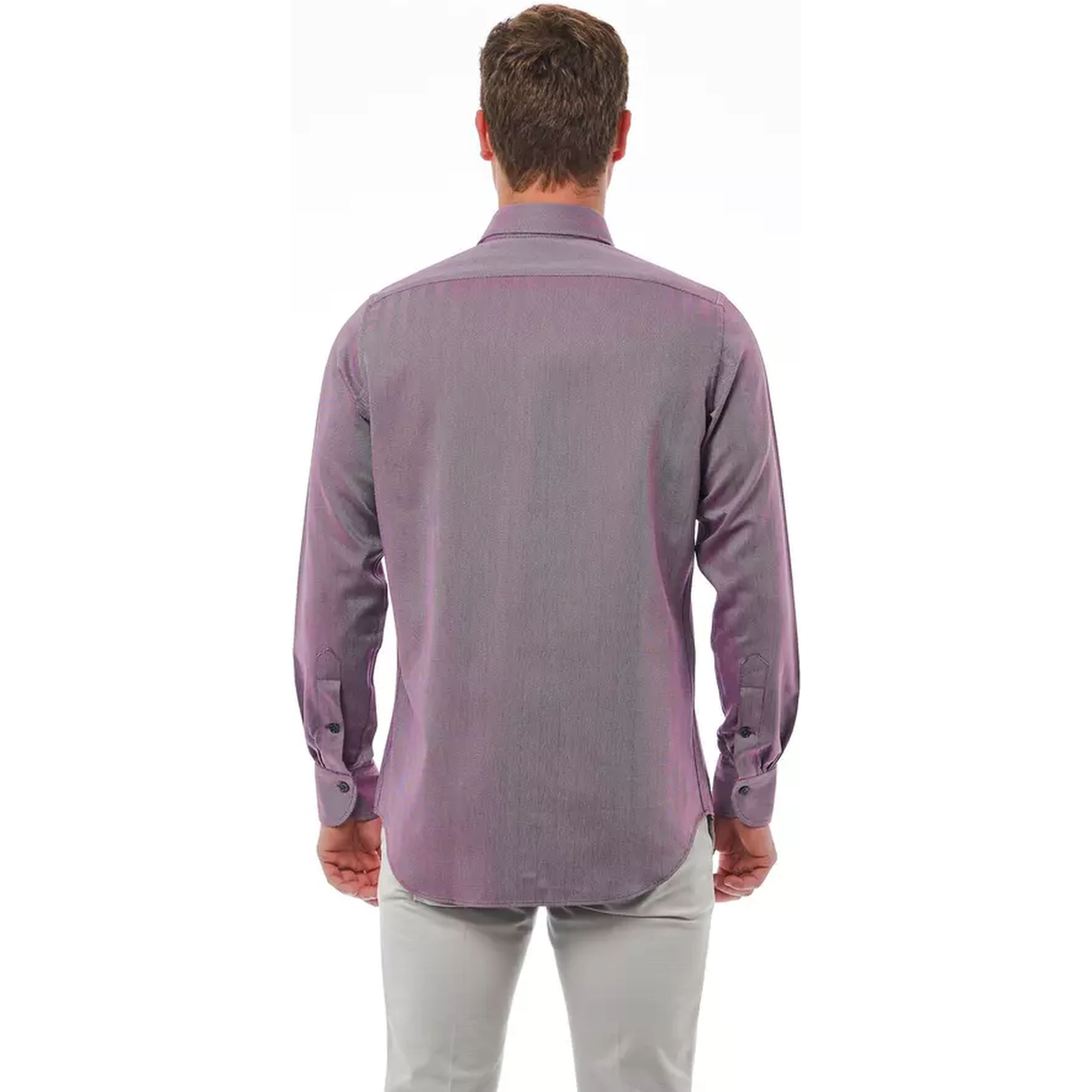 Burgundy Cotton Shirt