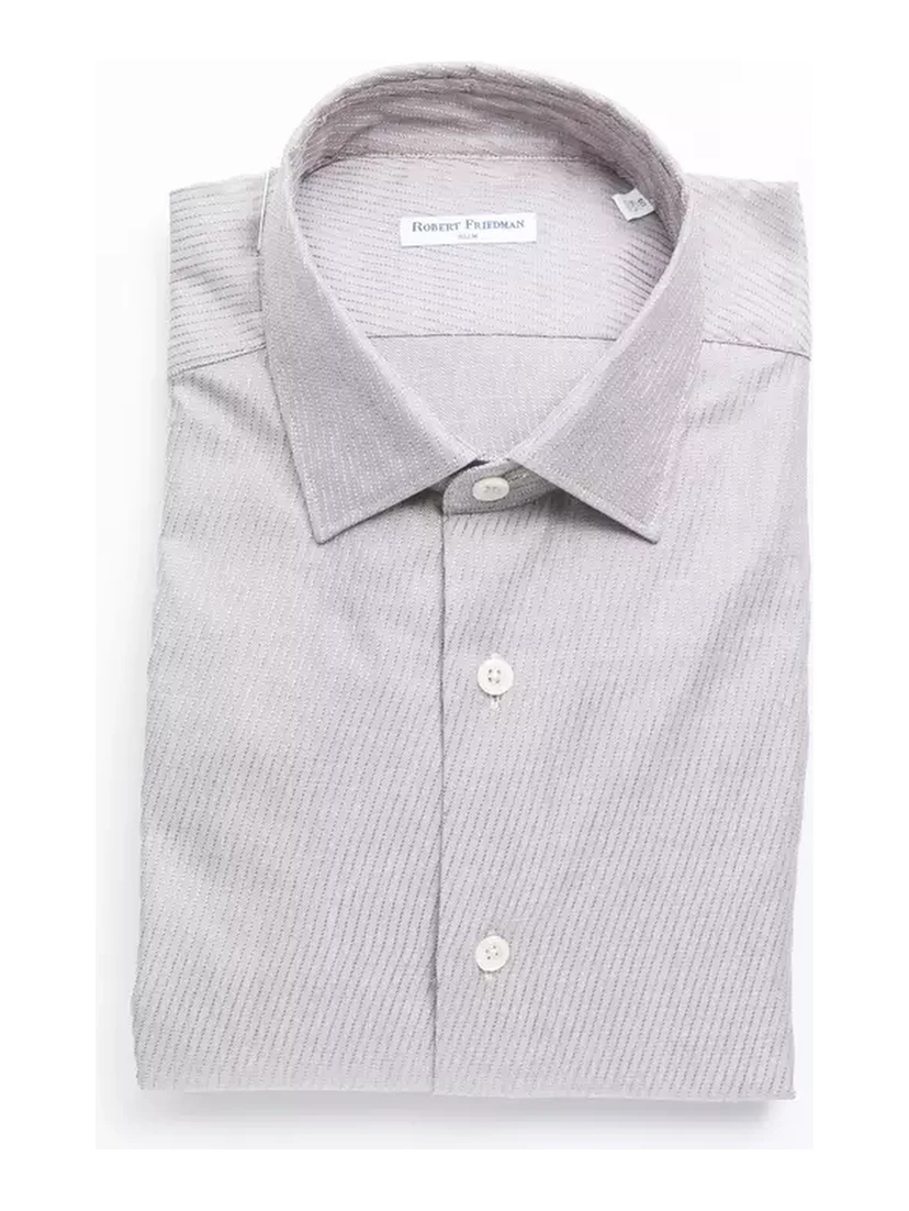 Beige Cotton Shirt