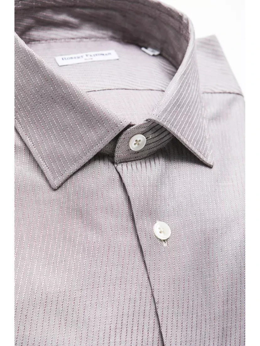 Beige Cotton Shirt