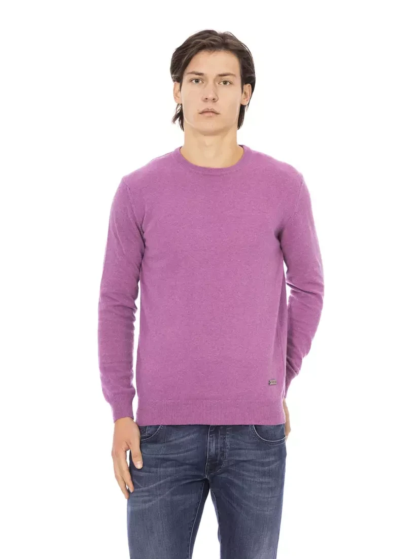 Purple Wool Sweater