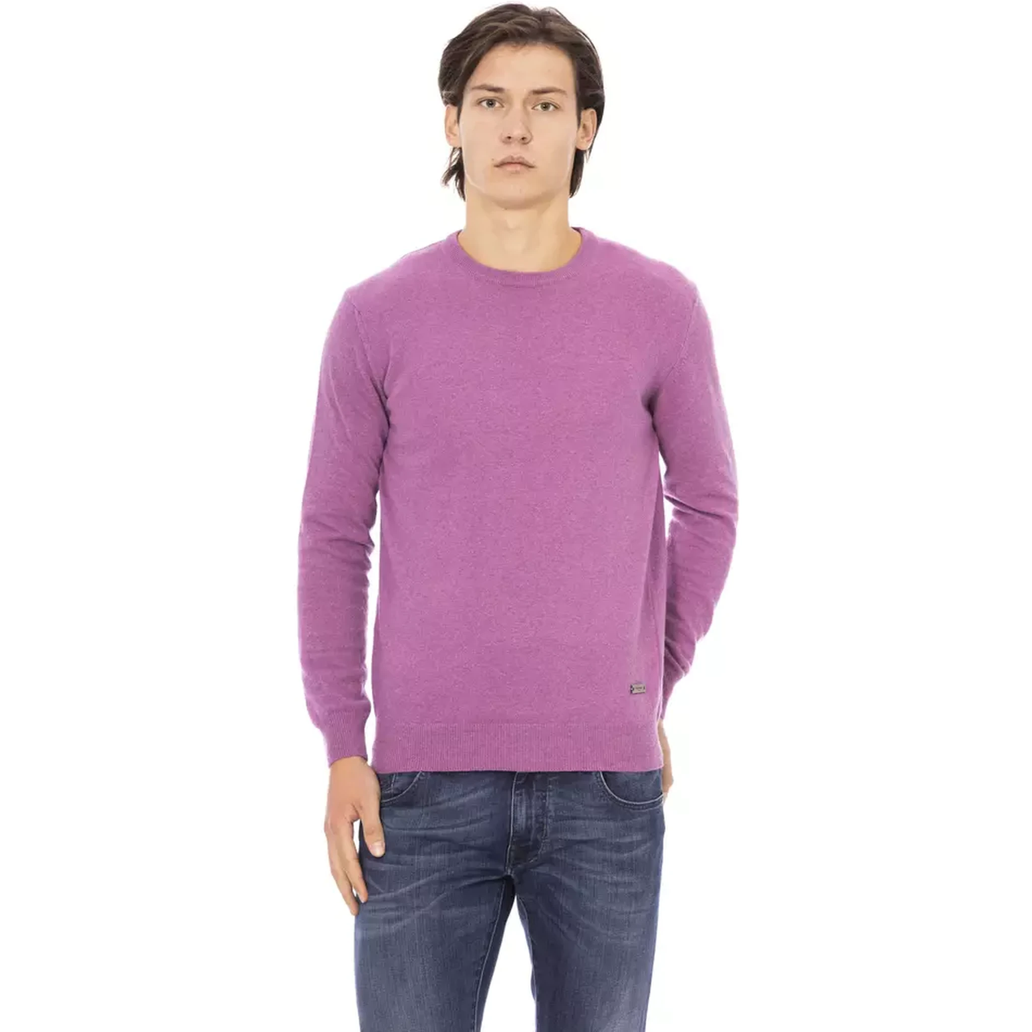 Purple Wool Sweater