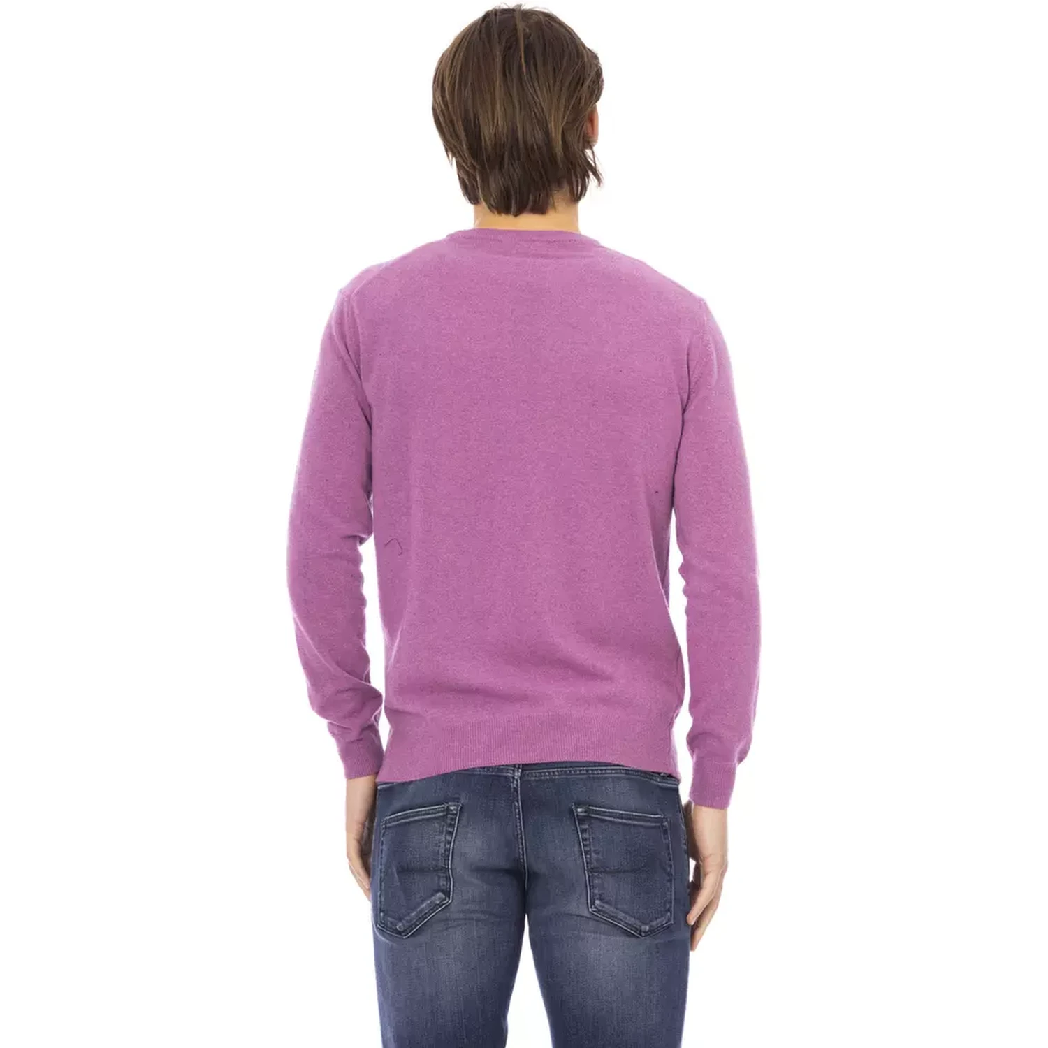 Purple Wool Sweater