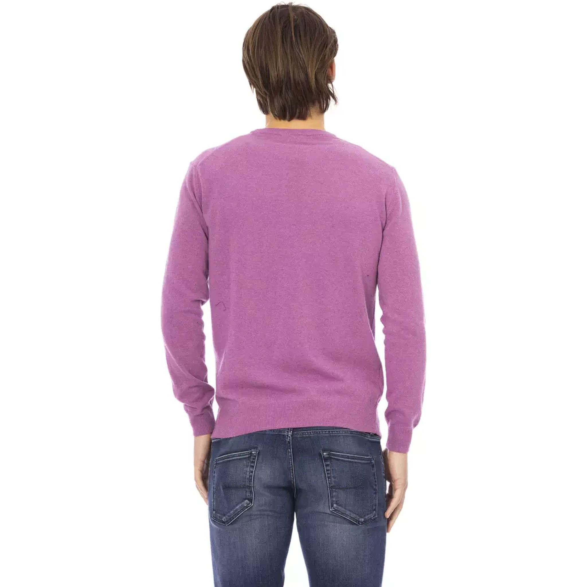 Purple Wool Sweater
