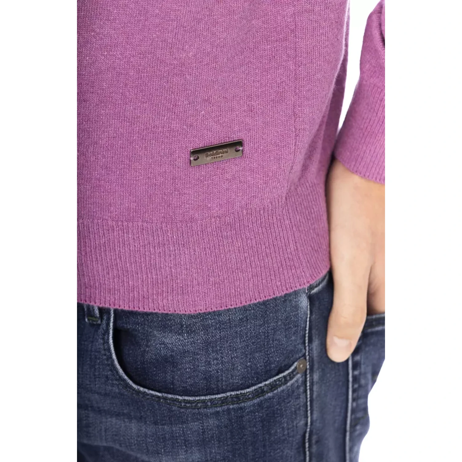 Purple Wool Sweater