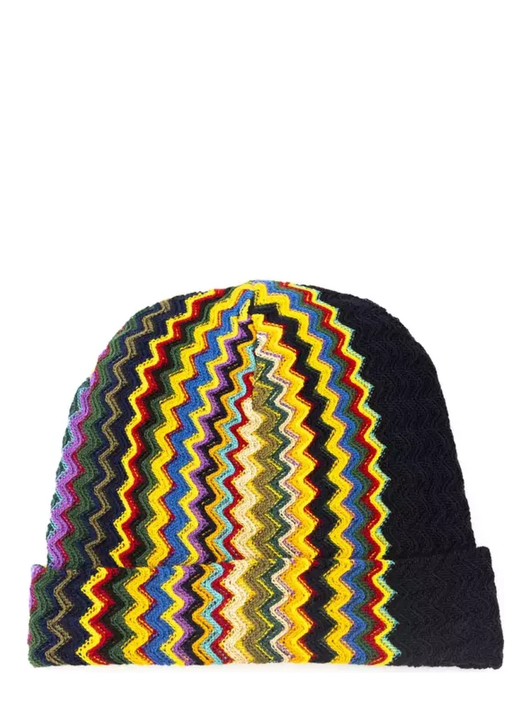 Multicolor Wool Hat