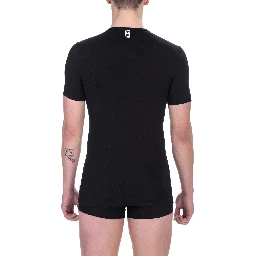 Black Cotton T-Shirt
