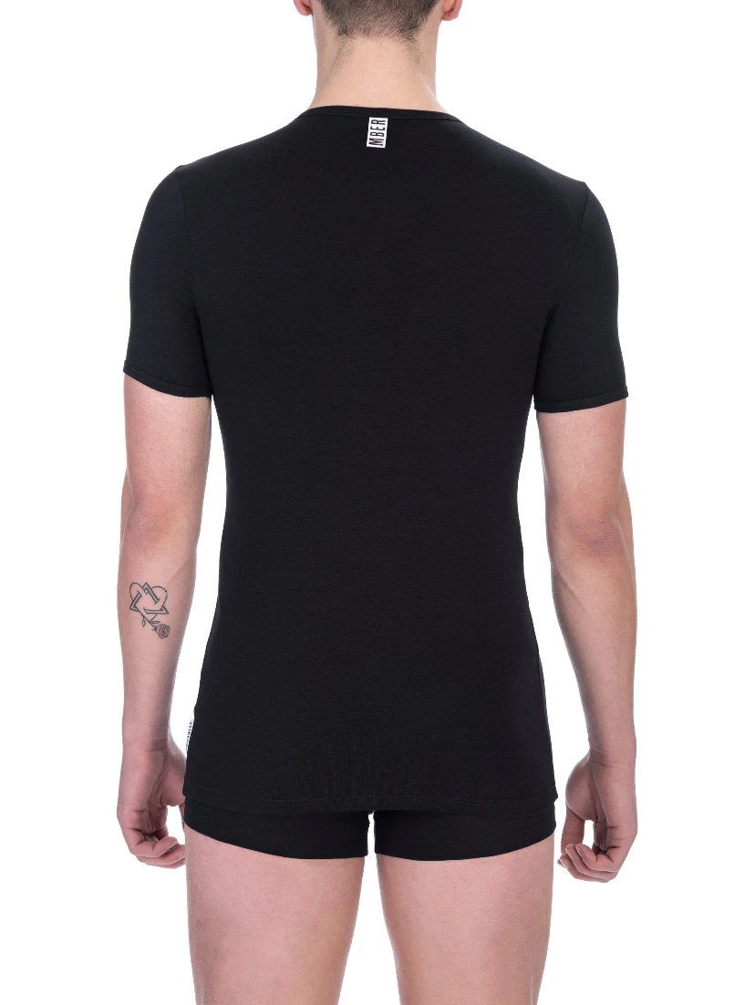 Black Cotton T-Shirt