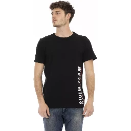 Black Cotton T-Shirt
