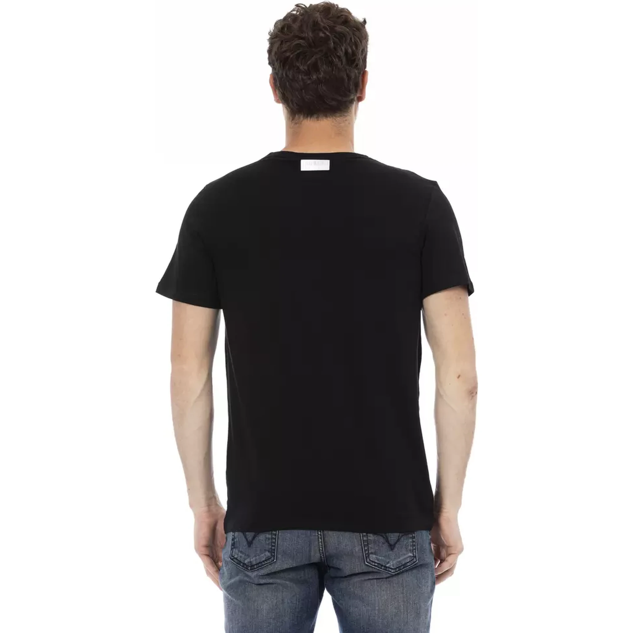 Black Cotton T-Shirt