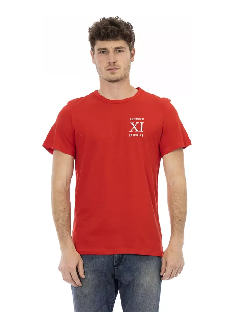Red Cotton T-Shirt