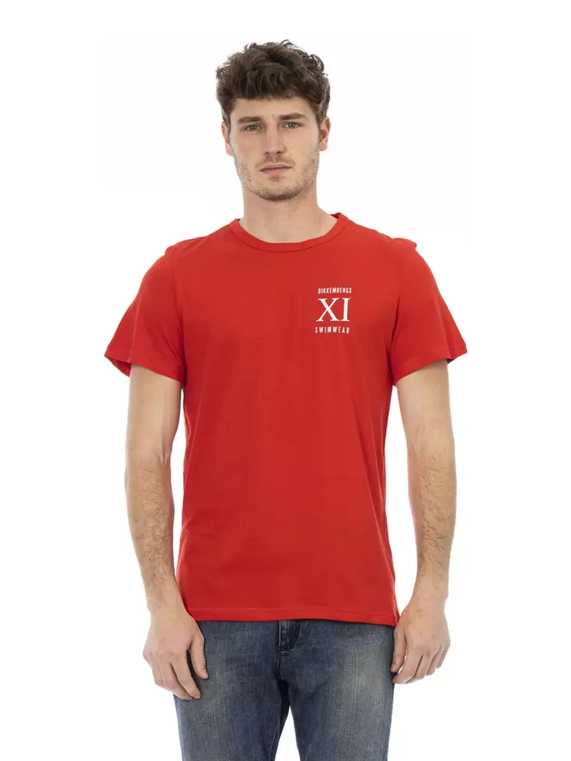 Red Cotton T-Shirt