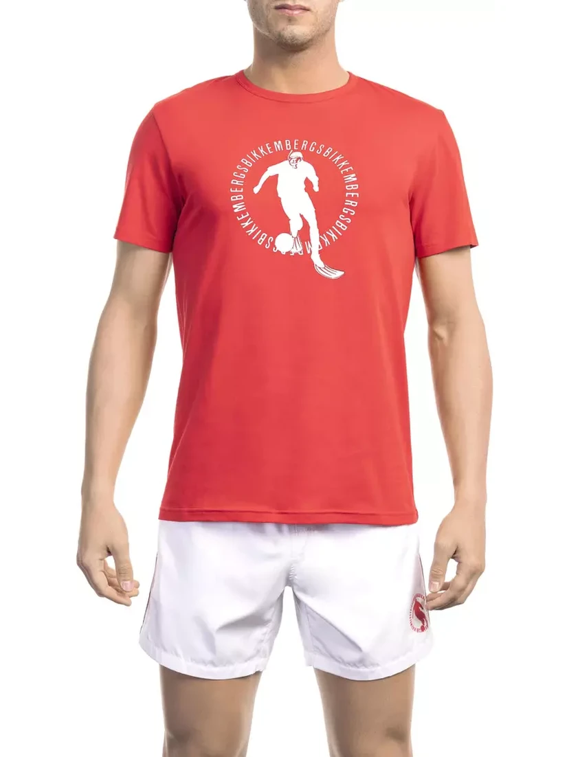Red Cotton T-Shirt