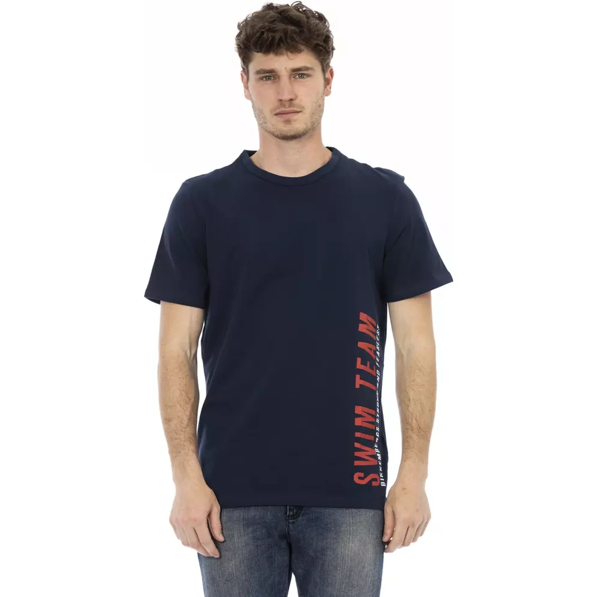 Blue Cotton T-Shirt