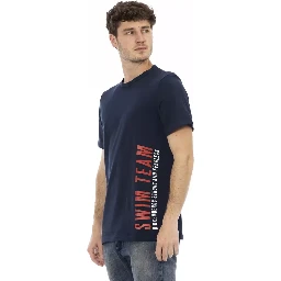 Blue Cotton T-Shirt