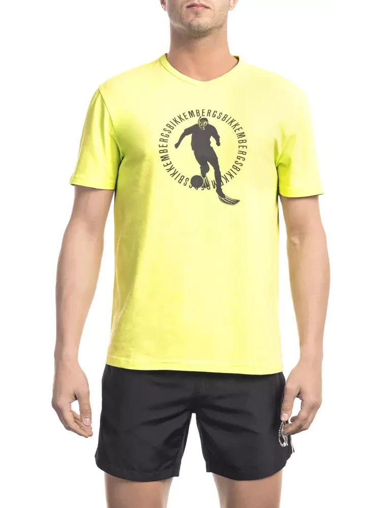 Yellow Cotton T-Shirt