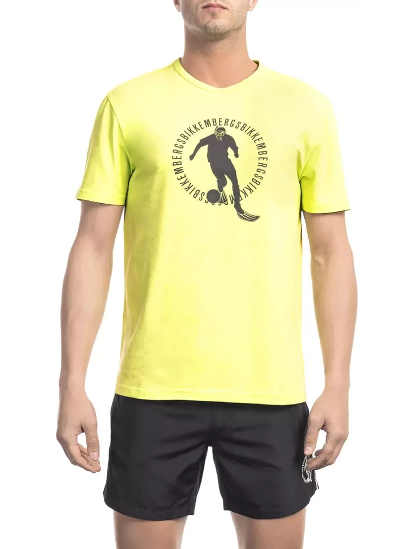 Yellow Cotton T-Shirt