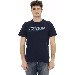 Blue Cotton T-Shirt