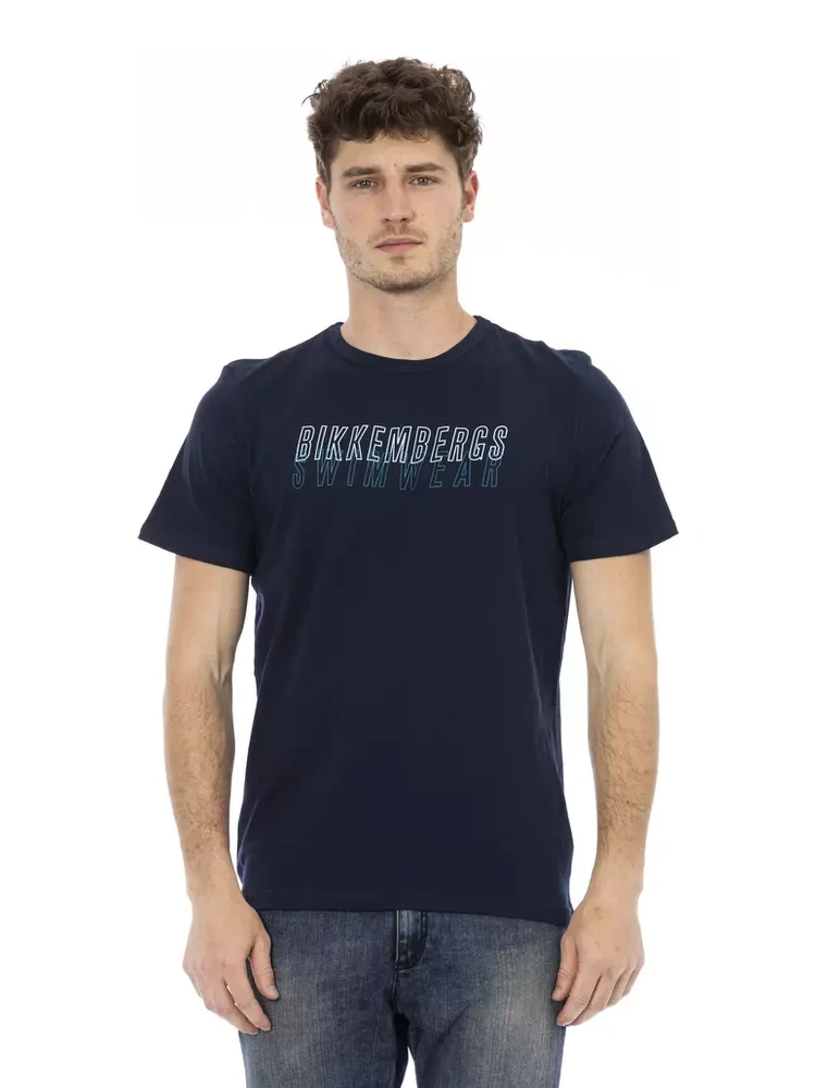 Blue Cotton T-Shirt