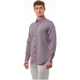 Burgundy Cotton Shirt