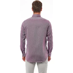 Burgundy Cotton Shirt