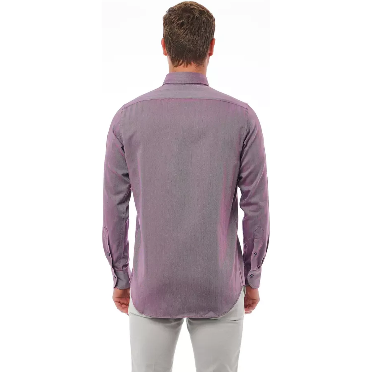 Burgundy Cotton Shirt