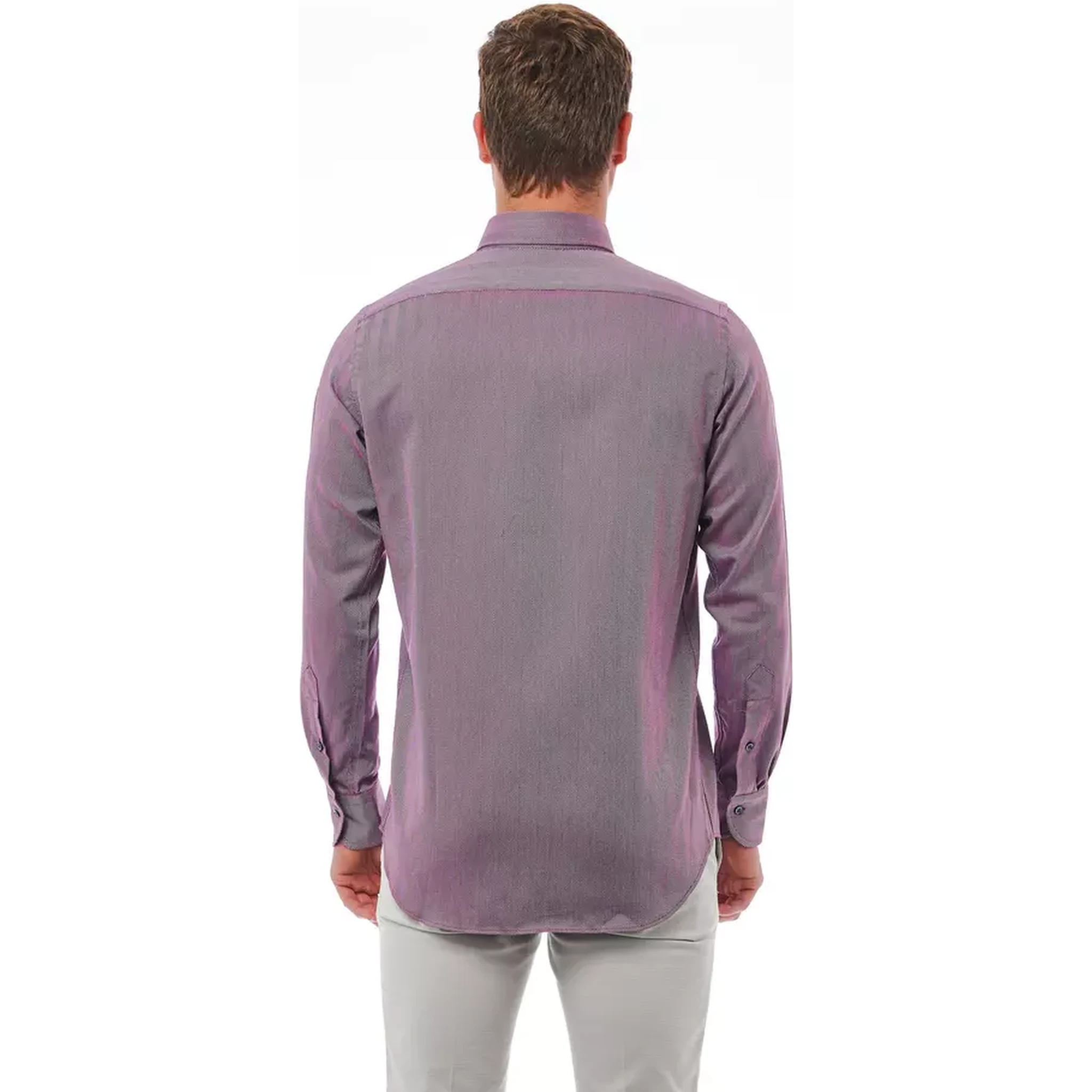Burgundy Cotton Shirt