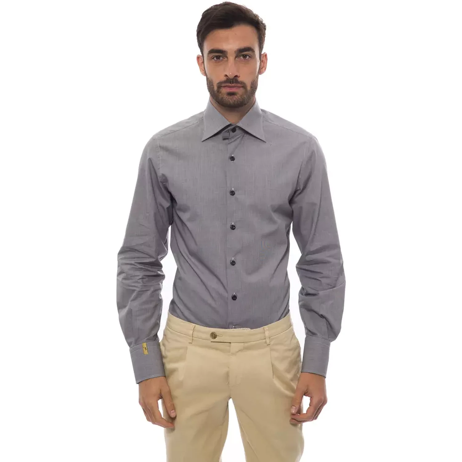 Black And White Cotton Shirt