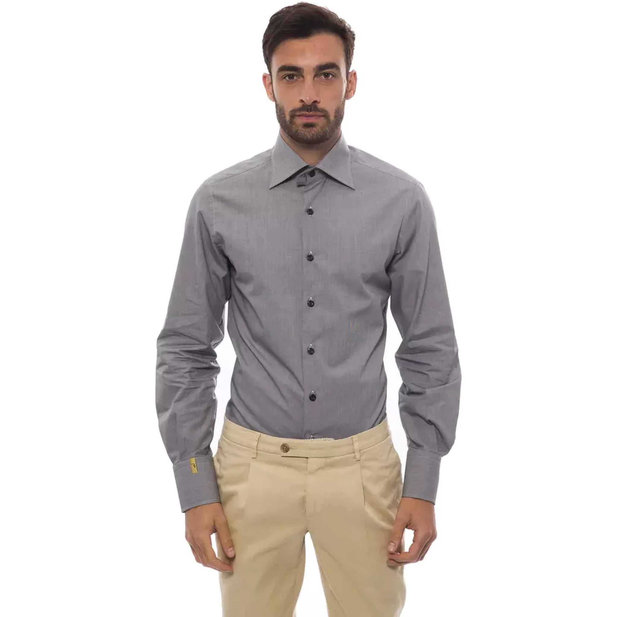 Black And White Cotton Shirt