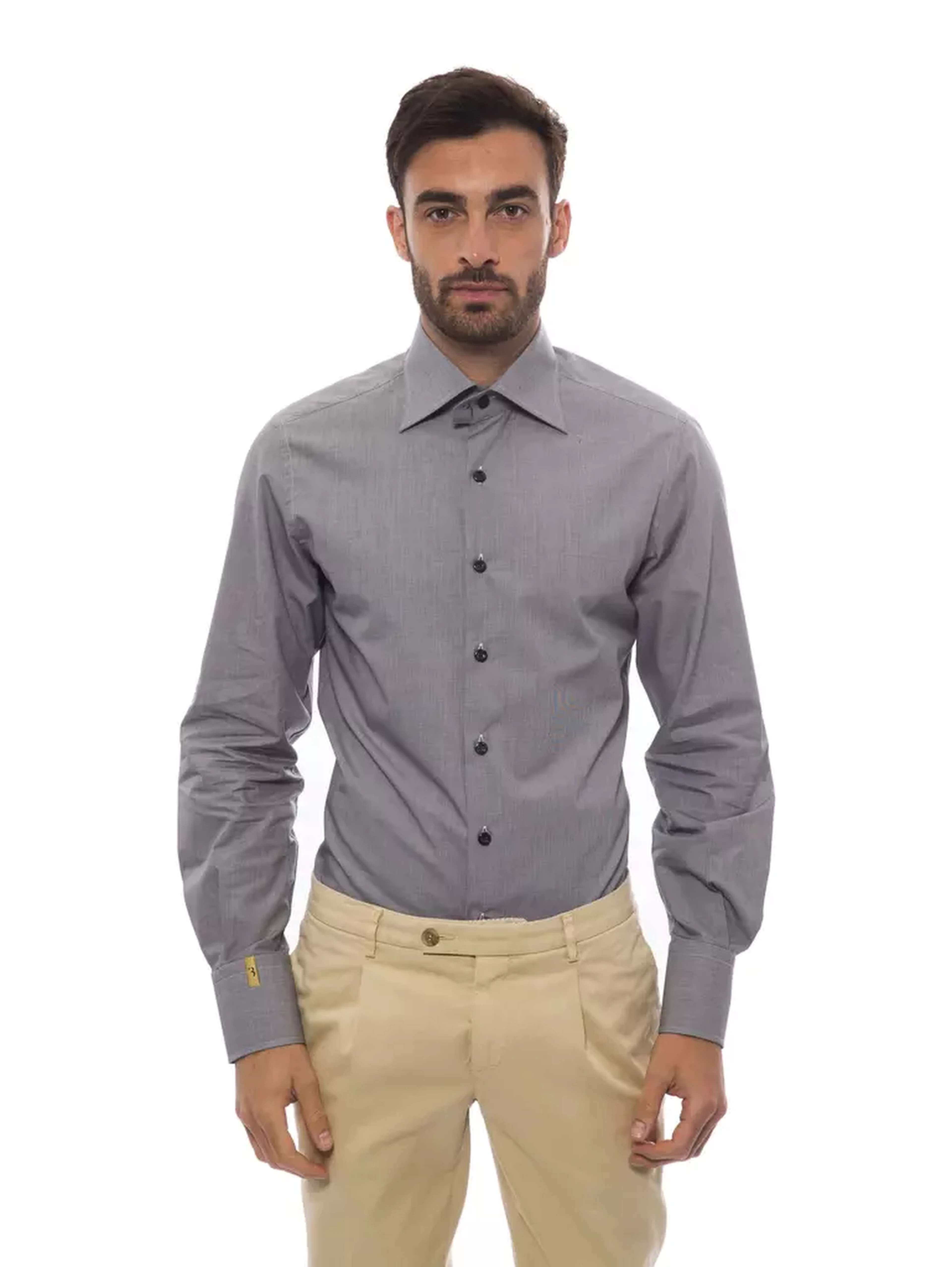 Black And White Cotton Shirt