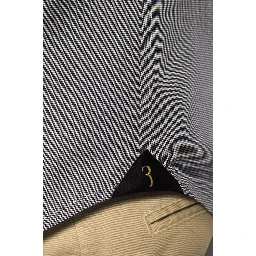 Black And White Cotton Shirt