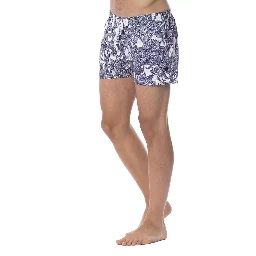 Light Blue Polyester Swimwear