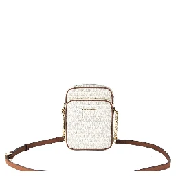 Jet Set Medium Vanilla PVC North South Chain Crossbody Handbag