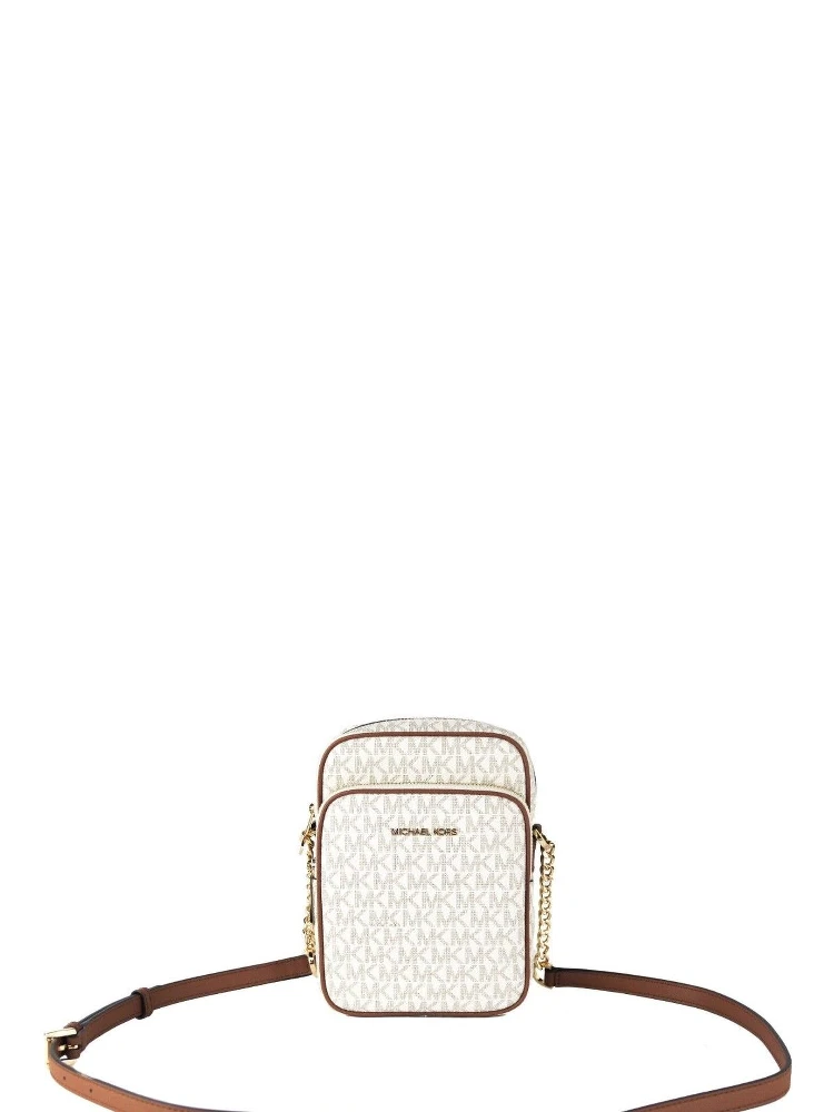 Jet Set Medium Vanilla PVC North South Chain Crossbody Handbag alternative