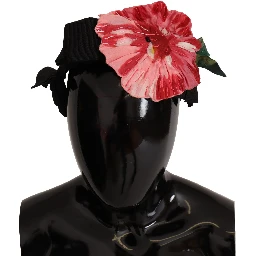 Black Silk White Hair Parrucchiera Diadem Headband