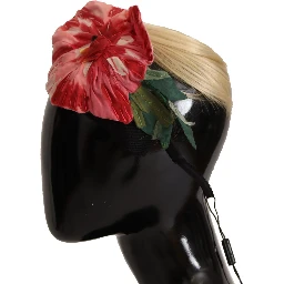 Black Silk White Hair Parrucchiera Diadem Headband