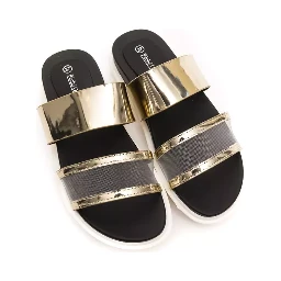 Gold Polyethylene Sandal