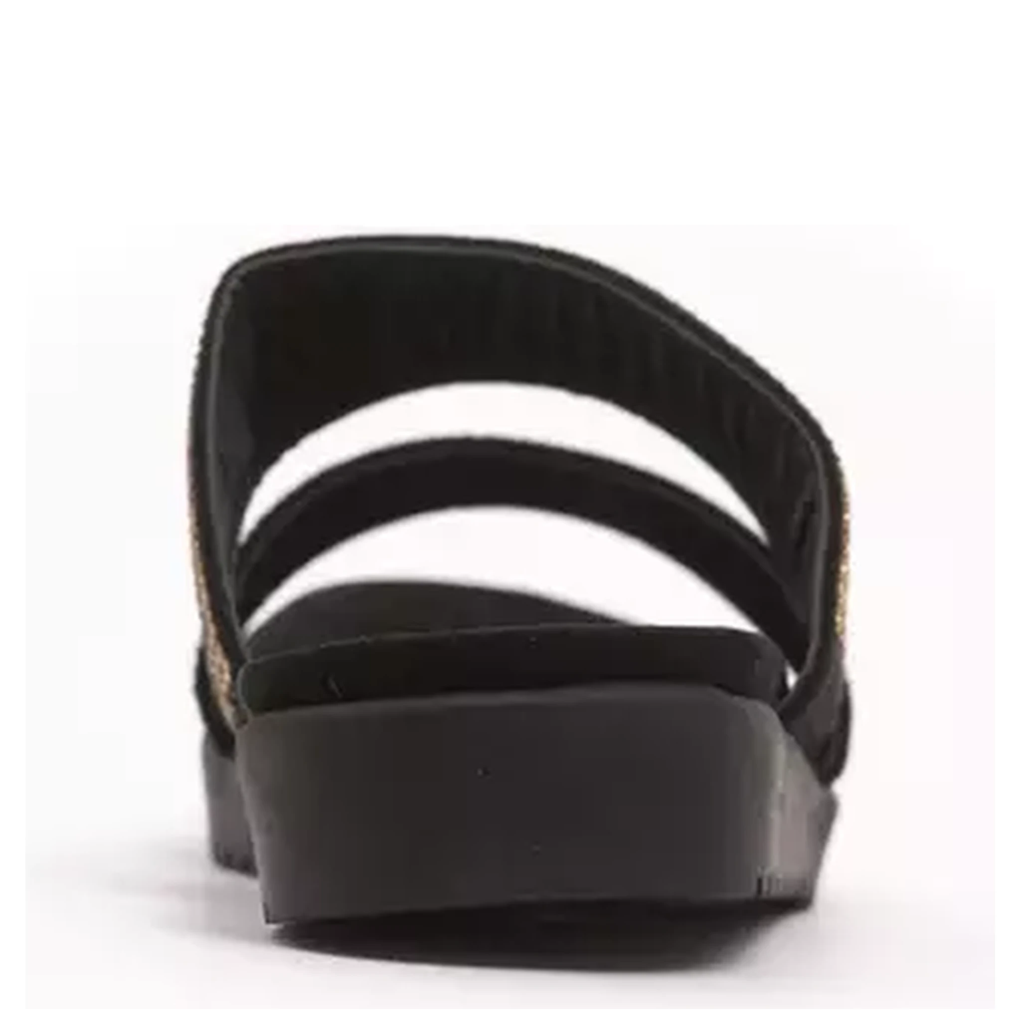 Gold Textile Sandal