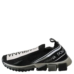 Black White SORRENTO Sport Stretch Sneakers