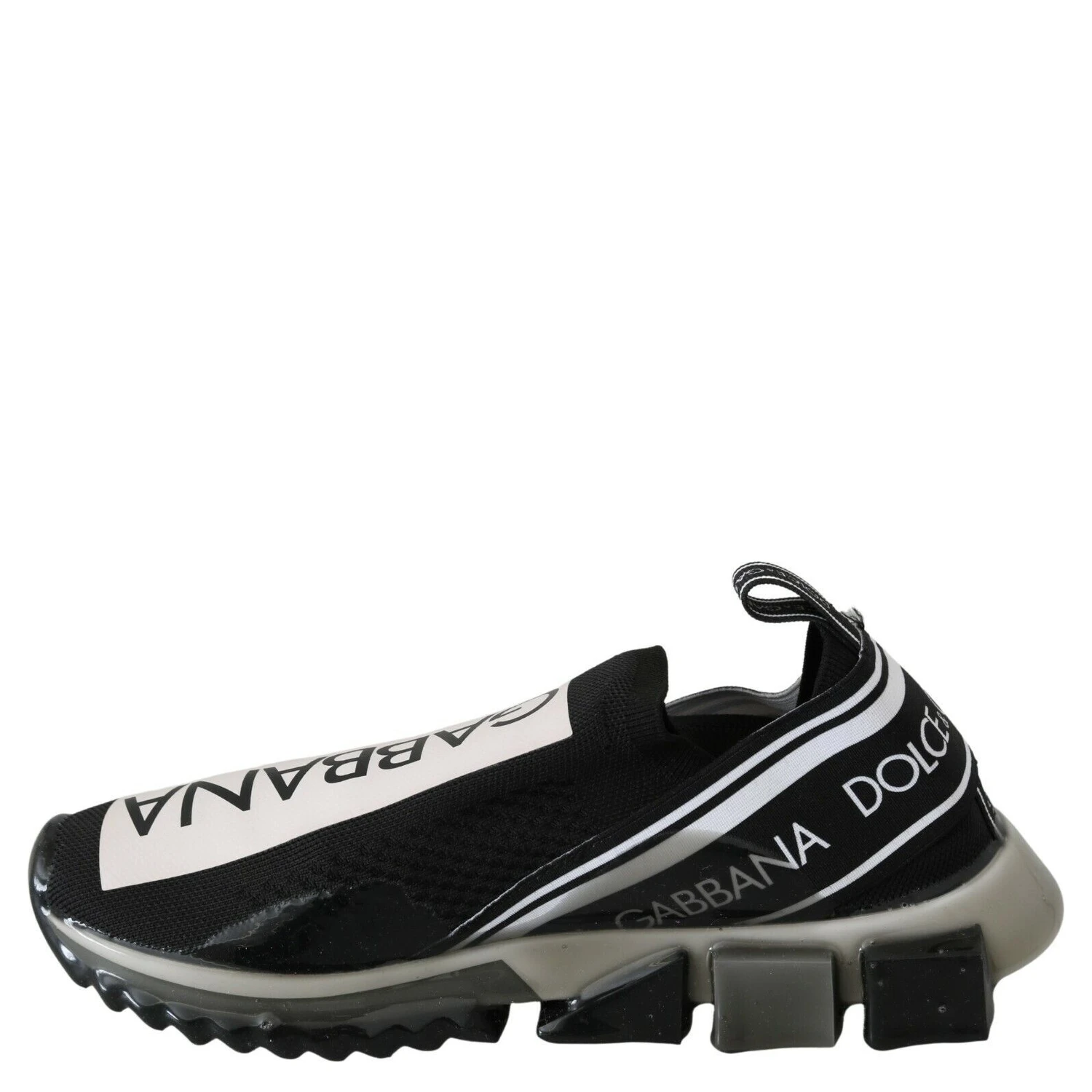 Black White SORRENTO Sport Stretch Sneakers