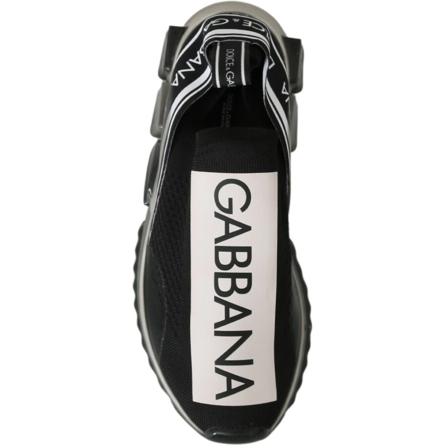 Black White SORRENTO Sport Stretch Sneakers