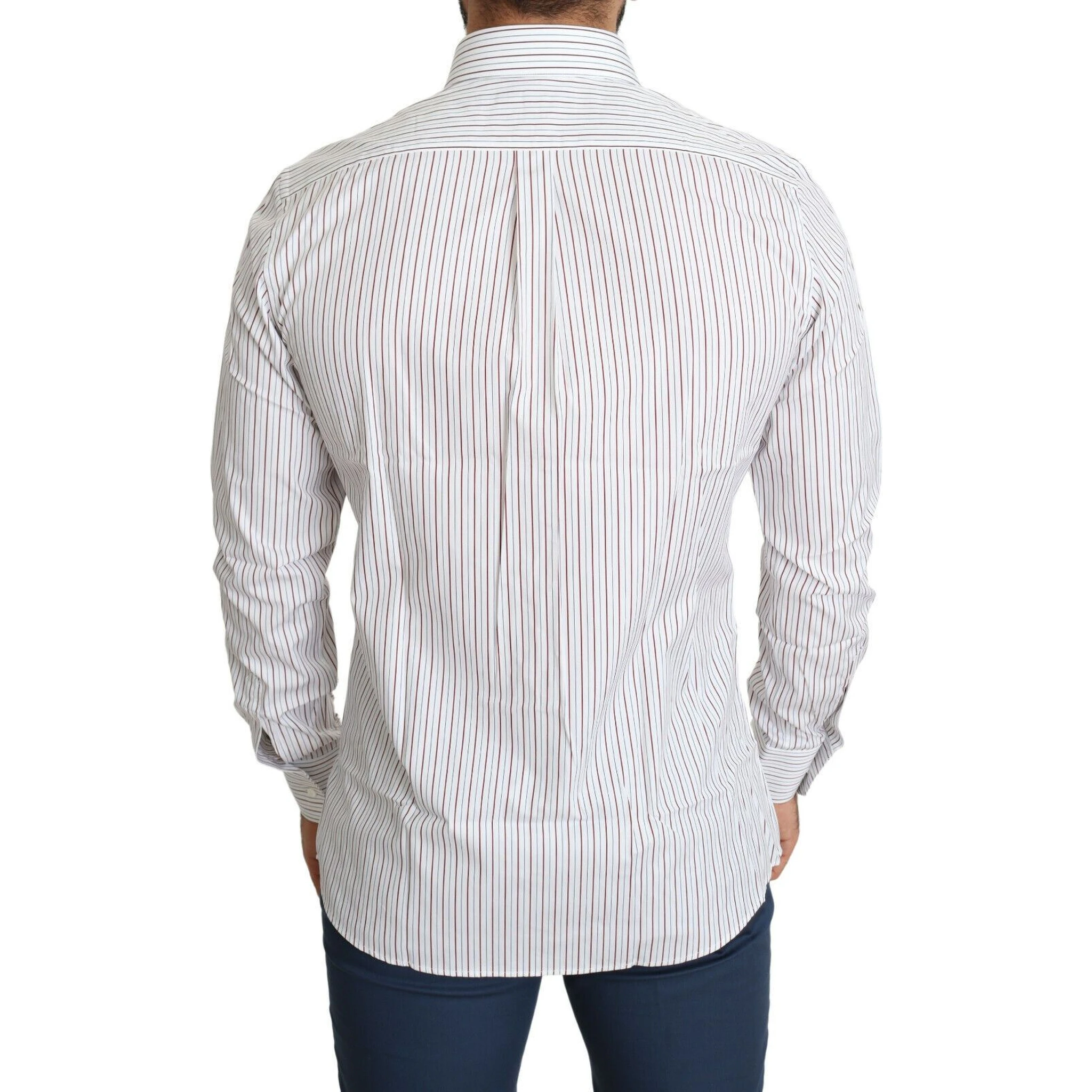White Striped Formal MARTINI Shirt