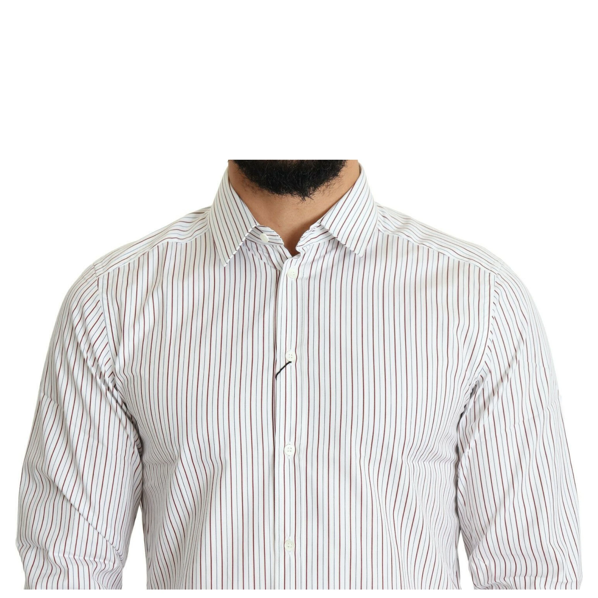 White Striped Formal MARTINI Shirt